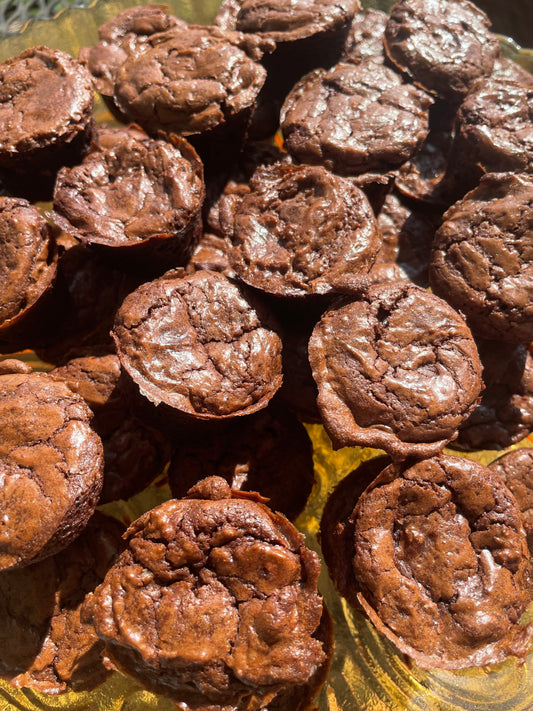 Sourdough Brownie Bites